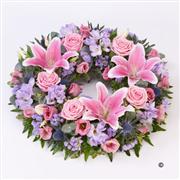 Rose &amp; Lily Wreath