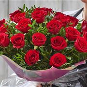 Valentines 24 Red Roses