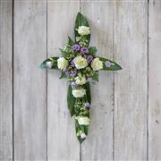 Lilac &amp; White Cross