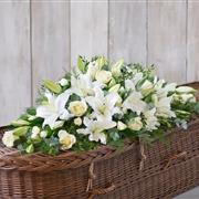 Lily &amp; Rose Casket Spray