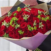 50 Red Roses