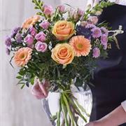 Mothers Day Pastels Vase Arrangement