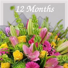 12 Month Flower Subscription